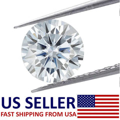 0.75 Carat Loose Lab-Grown Diamond 5.7mm Round D F- IF  Diamond - Ships From USA