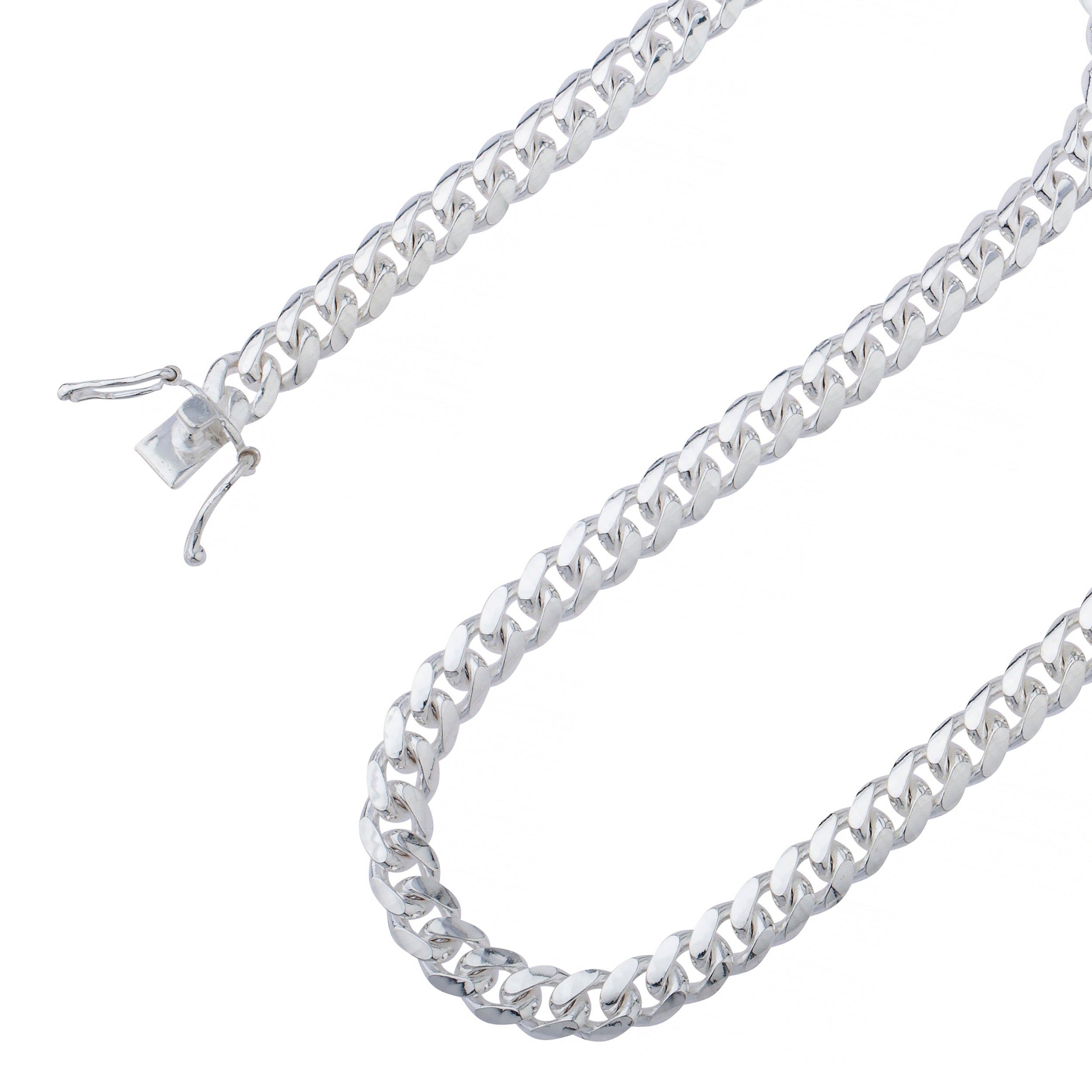 925 Sterling Silver 6mm Miami Cuban Link Chain